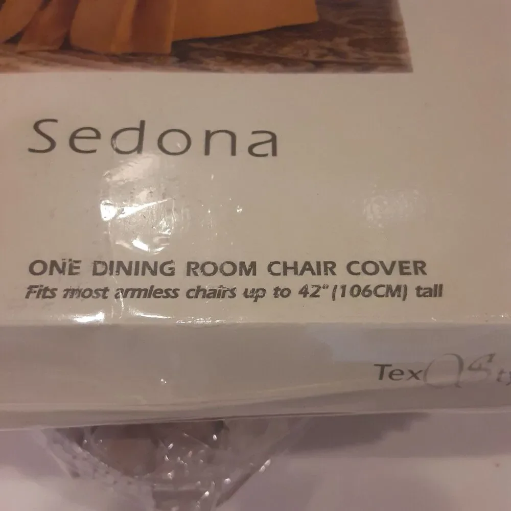 Tex-Style Sedona Chair Cover x2 Buff Clean Lines